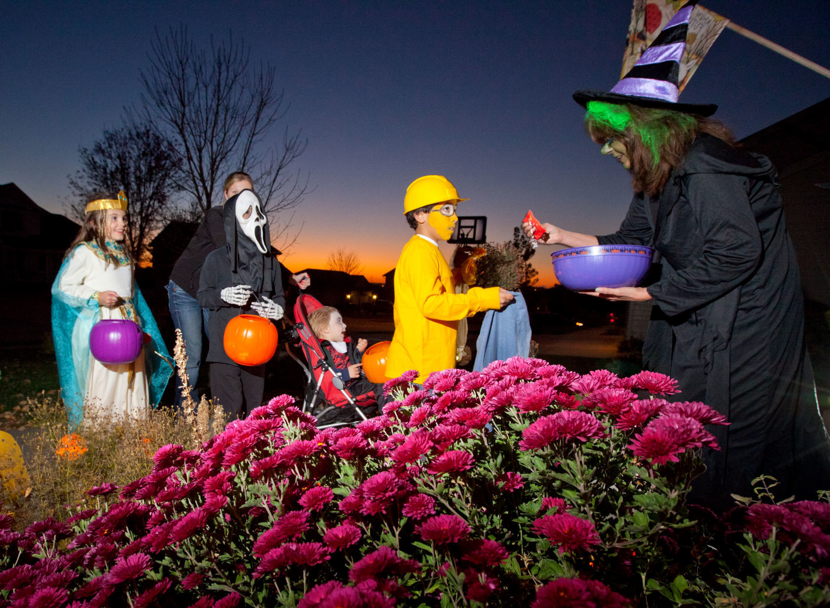 Trick or treat through Old Towne Bellevue